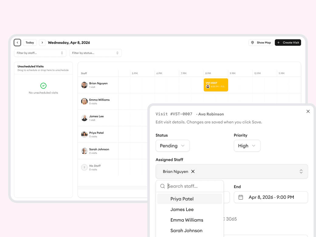 See your whole team on one screen