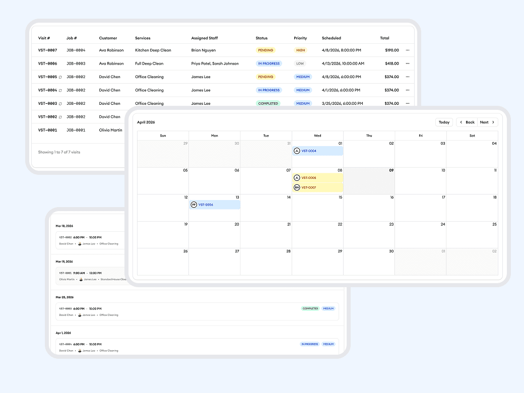 Switch views to match how you plan