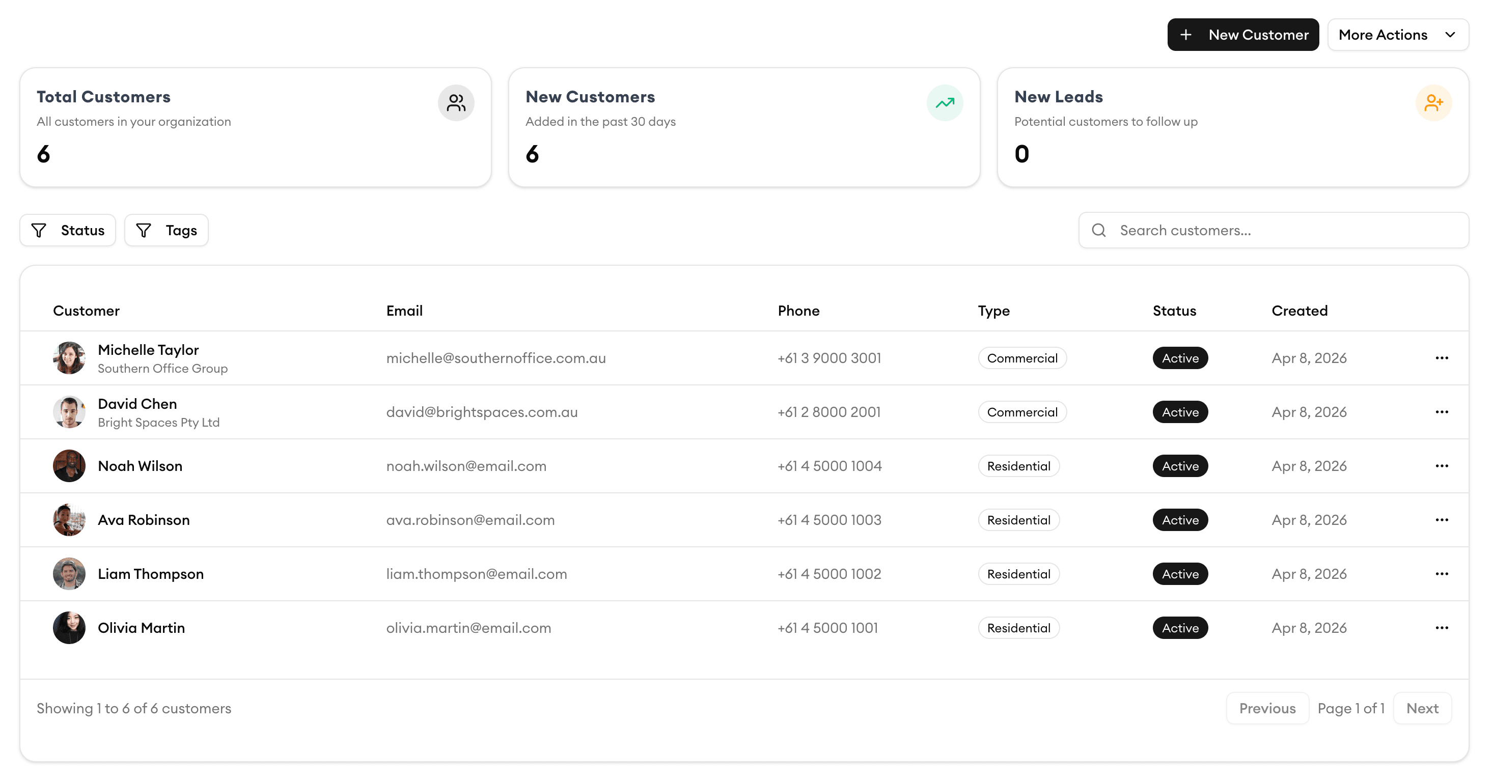 Know every customer. Win every job.
