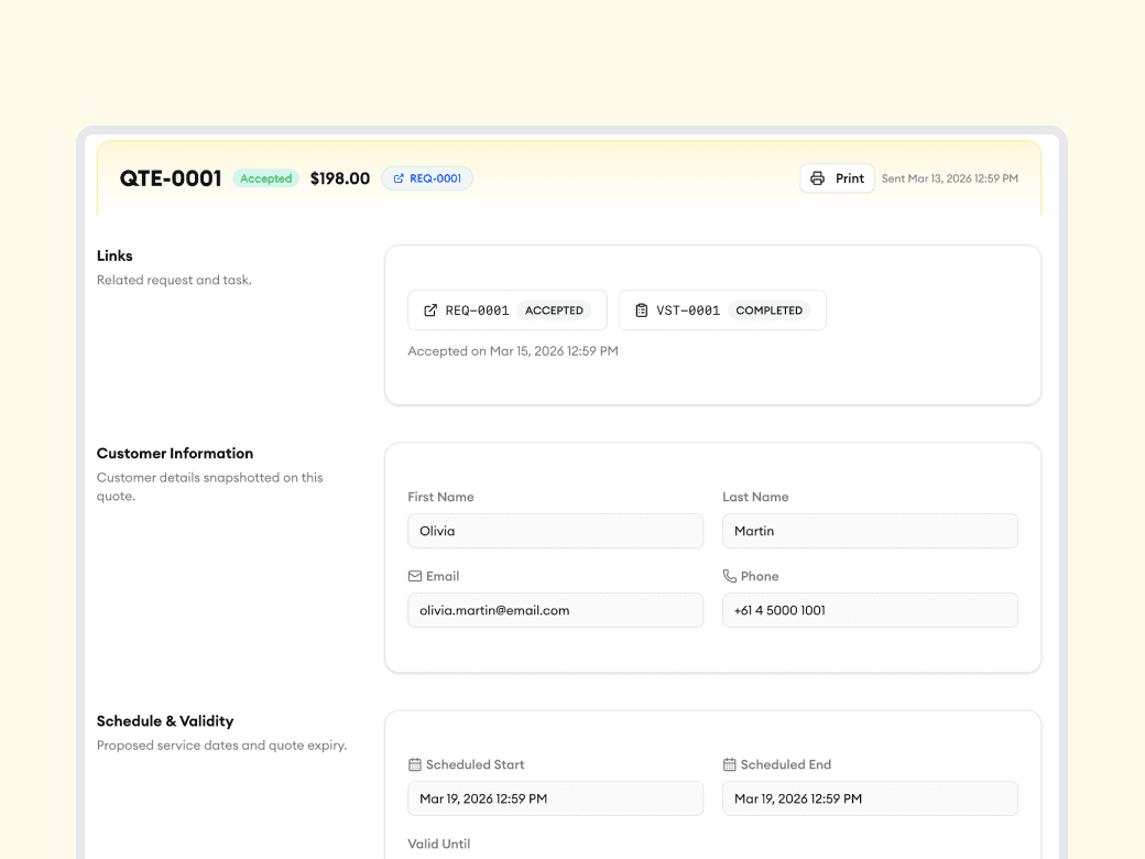 Approve with a single tap