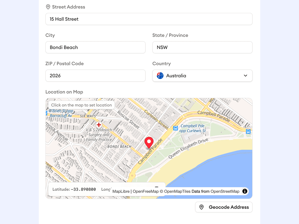 Every address, pinpointed perfectly