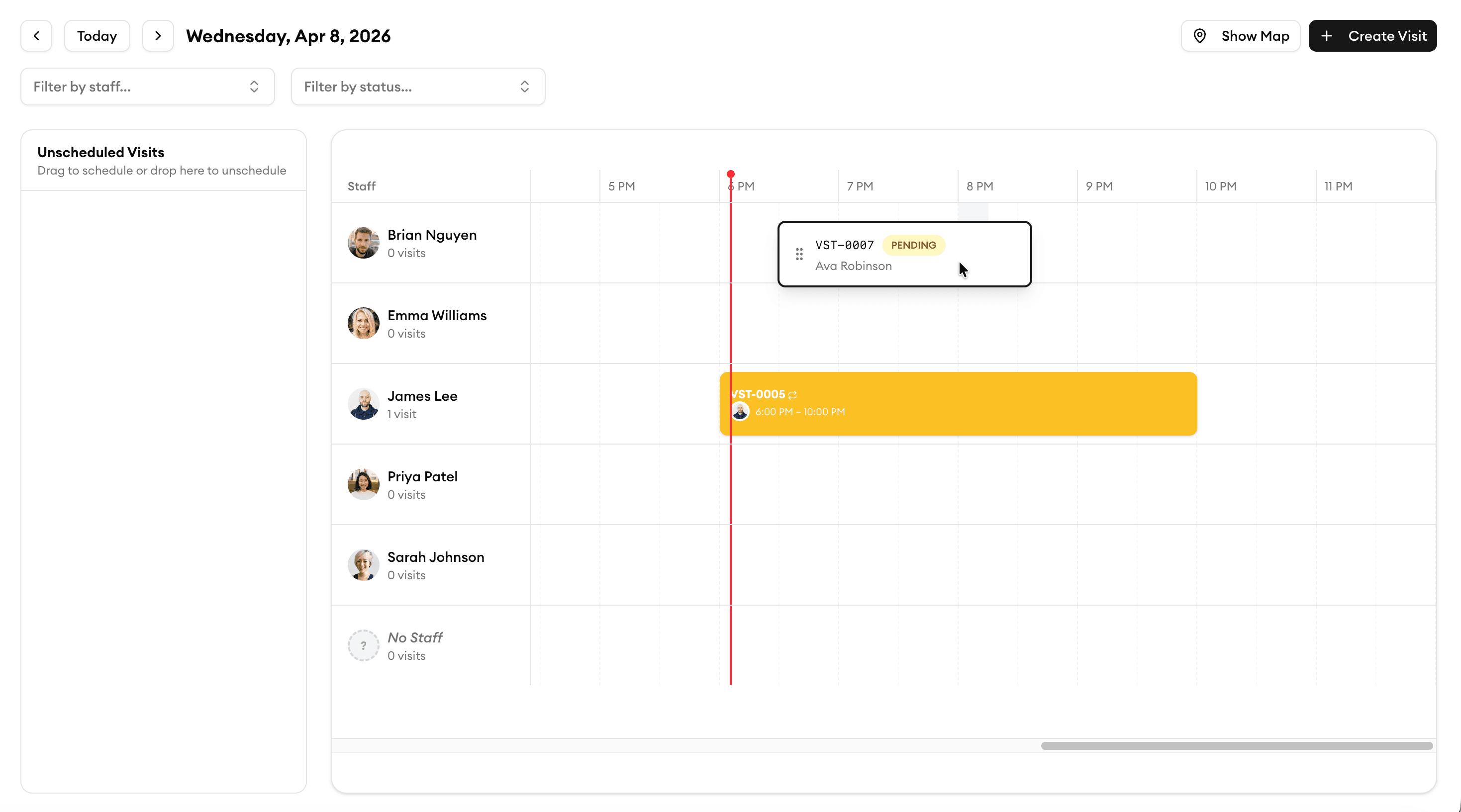 Task Assignment dashboard