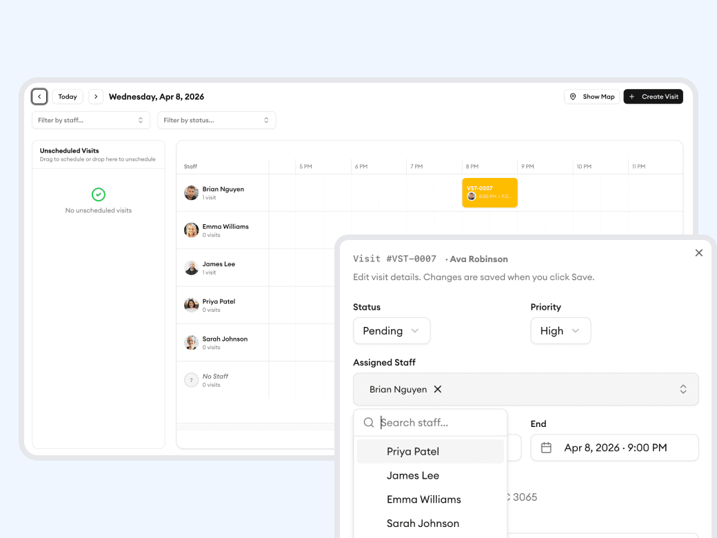 Schedule electrical jobs in seconds, not hours